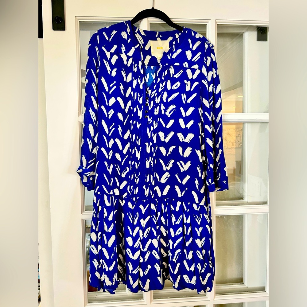 Maeve Anthropologie L/S Caravane Tunic Dress